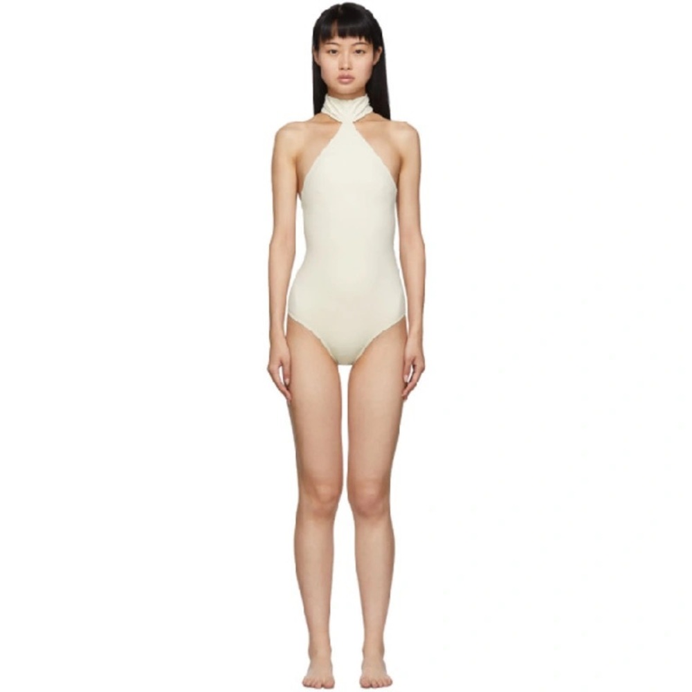 Rudi Gernreich Black Choker One-Piece Swimsuit
